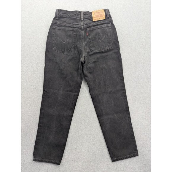 Vintage Levis 512 Jeans Womens 12 Petite Slim Fit Straight Leg Made USA 90s - Picture 9 of 14